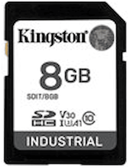 Kingston Industrial - Flash-minneskort - 8 GB - A1 / Video Class