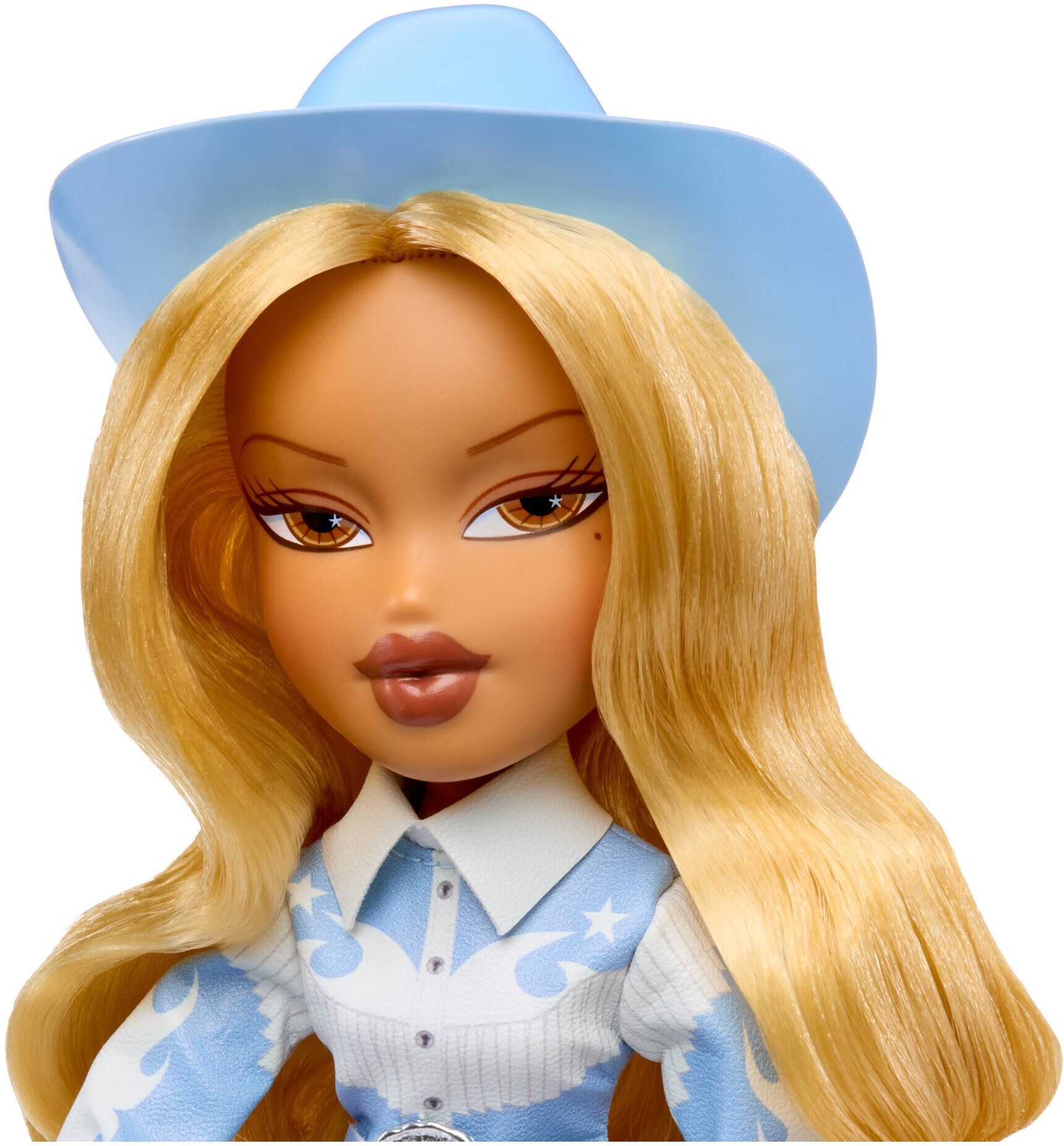 MGA Entertainment Bratz Sassy Stampede Yasmin Fashion Doll - Western-Inspired Collared Dress - Ages 4 and Up
