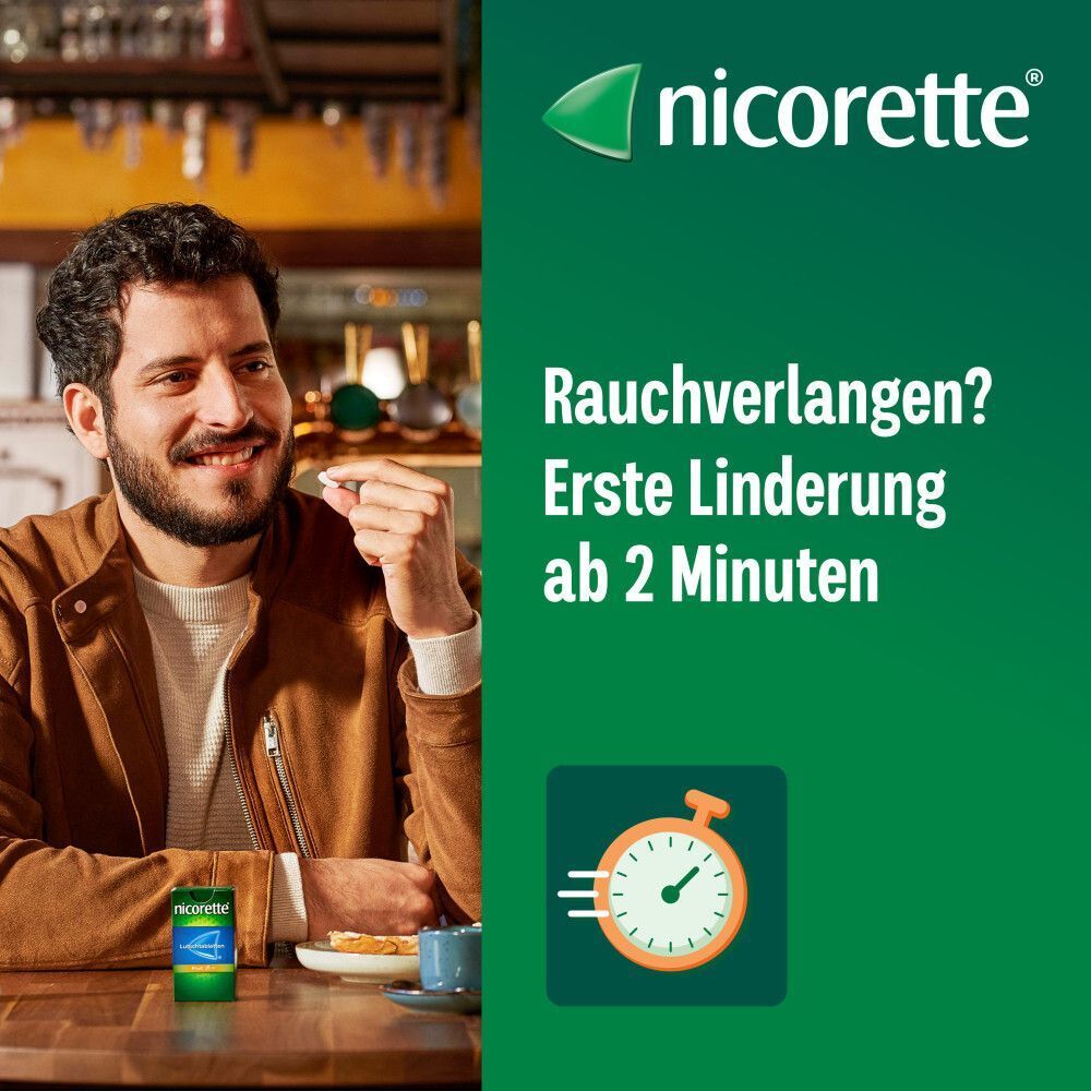 Nicorette Fruit 2 mg Lutschtabletten gepresst 2x 2x80 St