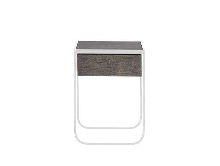 Asplund Nati Tati Drawer table de chevet white, chêne fumé