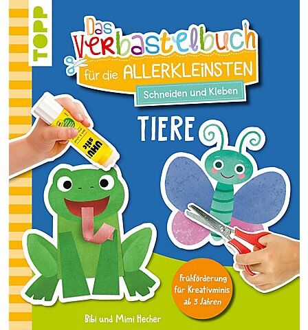 Buch "Das Verbastelbuch für die Allerkleinsten - Tiere"
