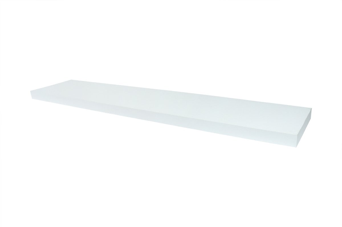 Wovar Zwevende Wandplank voor de Badkamer, Wit