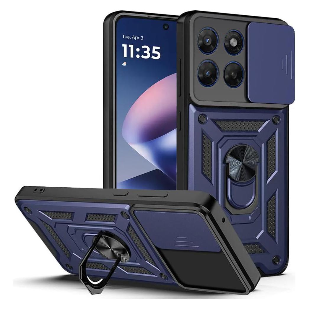 Techsuit - CamShield Series - Motorola Moto G37 - Blue (Motorola Moto G37 Power) (70708563)