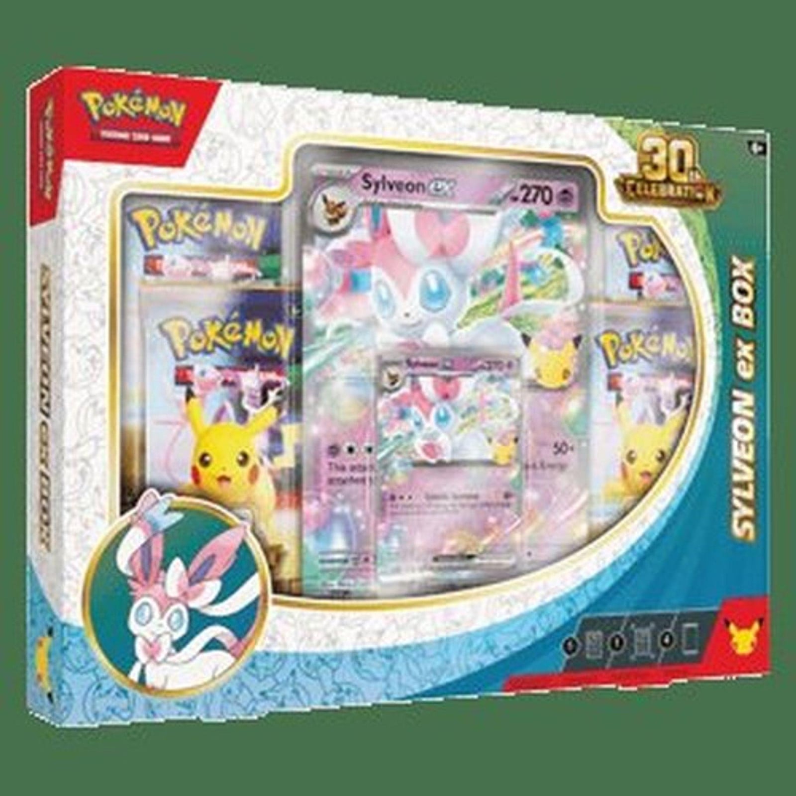 Pokemon 30th Celebration Sylveon ex Box van The Pokemon Company