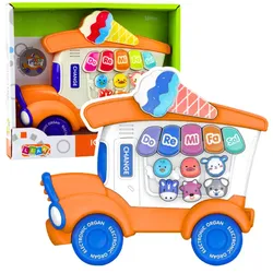 E-Piano Pädagogisch Für Kleinkinder Eisdiele Orange