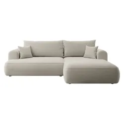 Selsey Ecksofa mit Schlaffunktion  ¦ beige ¦ Maße (cm): B: 260 H: 93
