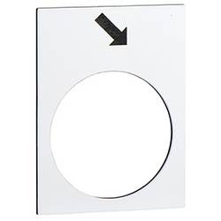 Schneider Electric ZB2BY4913 Einlegeschild (B x H) 30 mm x 40 mm Langsam Weiß 10 St.