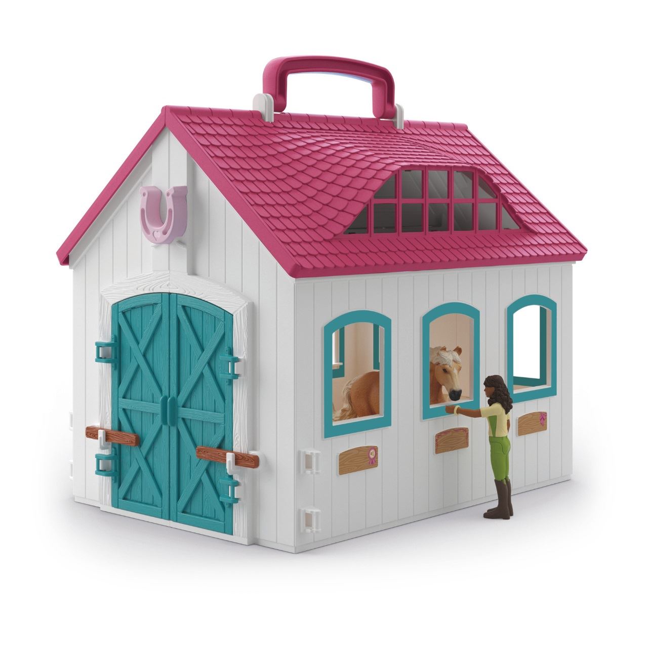 Schleich Horse Club Offenstall "Kleines Hufeisen"