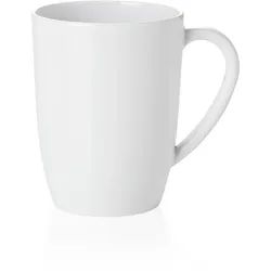24x Becher Obertrasse Kaffebecher 350 ml weiß Melamin bruchfest