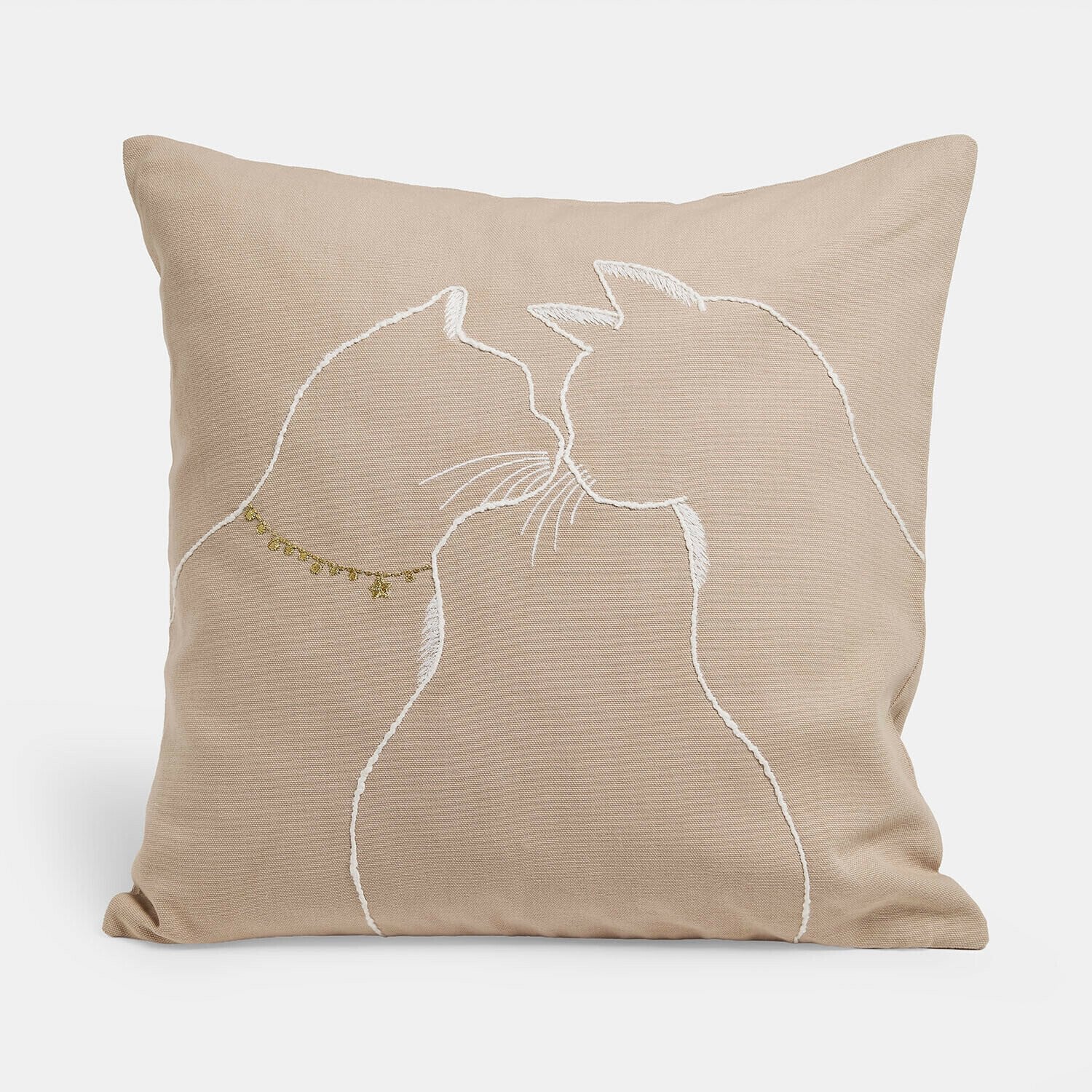 LOBERON Kussenhoes Kira beige