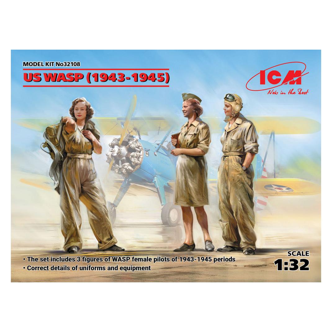 ICM US WASP (1943-1945) (3 figures) (32108)