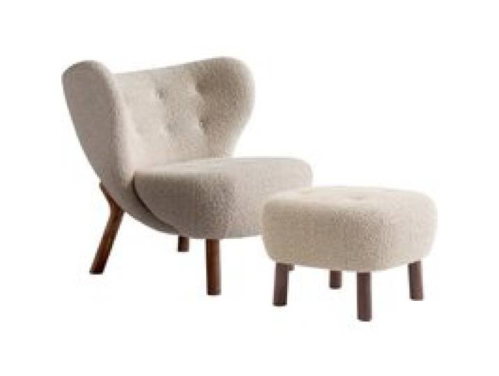 &Tradition - Little Petra Vb1 Sessel And Atd1 Pouf