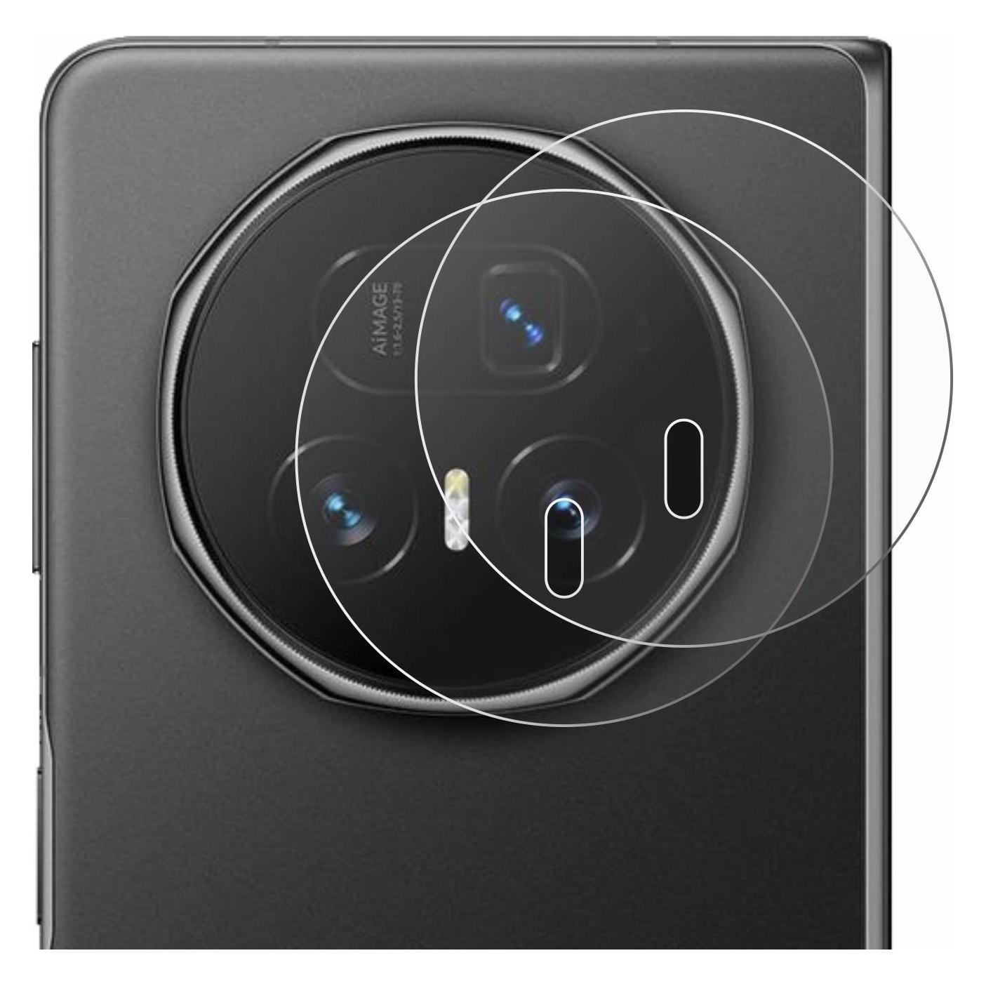 ScreenLeaf Schutzfolie für Honor Magic V5 (NUR Kameraschutz) Displayschutz Display Schutz Folie Klar (2 Stk., Honor Magic V5) (6162648)