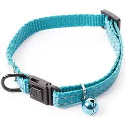 Martin Sellier Verstellbarer Nylon-Halsband für Katzen (Katze, Allgemein), Halsband + Leine