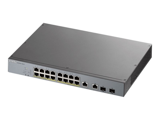 ZyXEL GS1350-18HP - Switch - Smart - 16 x 10/100/1000 (PoE+) (GS1350-18HP-EU0101F)