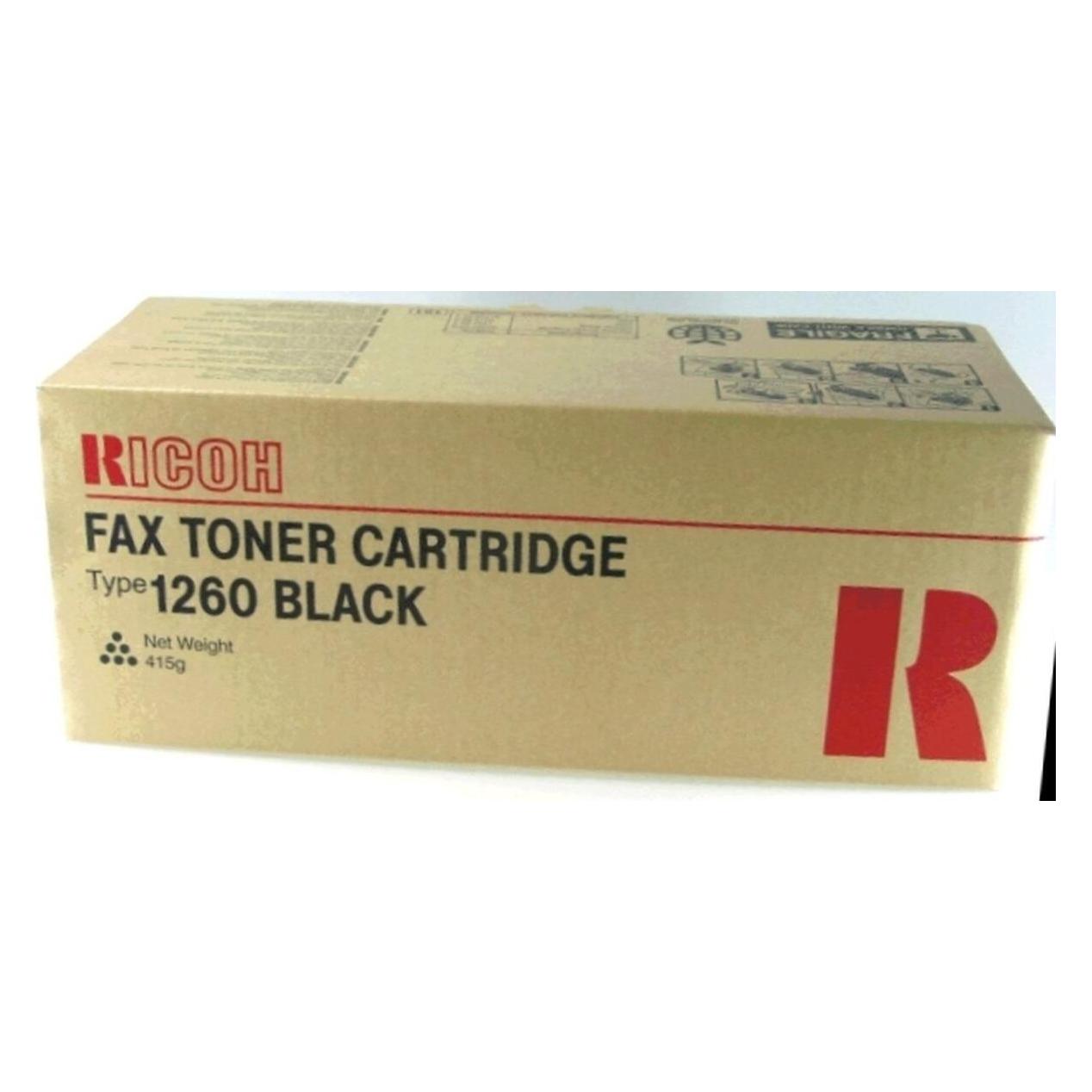 Ricoh Fax Toner Cartridge Tonerkartusche (e) Original (BK) (430351)