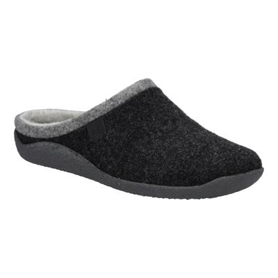 Hausschuh JOSEF SEIBEL "Vinny 09, titan-kombi", Damen, Gr. 40, schwarz (titan, kombi), Schuhe Hausschuh