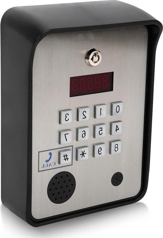 Draadloos Toegangscontrole Systeem mit App-Unterstützung für 800 Benutzer, wasserfest, Fernbedienung mit Tastatur.
