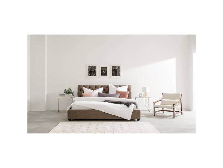 Tapis Opus Blanc/Crème 160 x 230cm Tissu mélangé