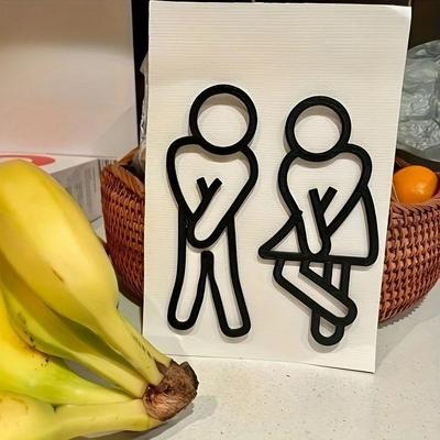 Uplift Picks Funny Men And Women Restroom Door Sign Funny Men And Women Restroom Door Sign