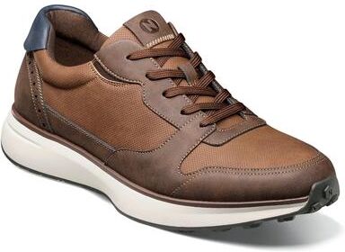 Nunn Bush Kore Swift Moc Toe U-Bal Sneaker - Mens 8.5 Brown Oxford W