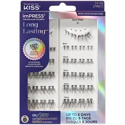 KISS imPRESS Pre-glued Long Lasting Multi 01 Demi Wispy