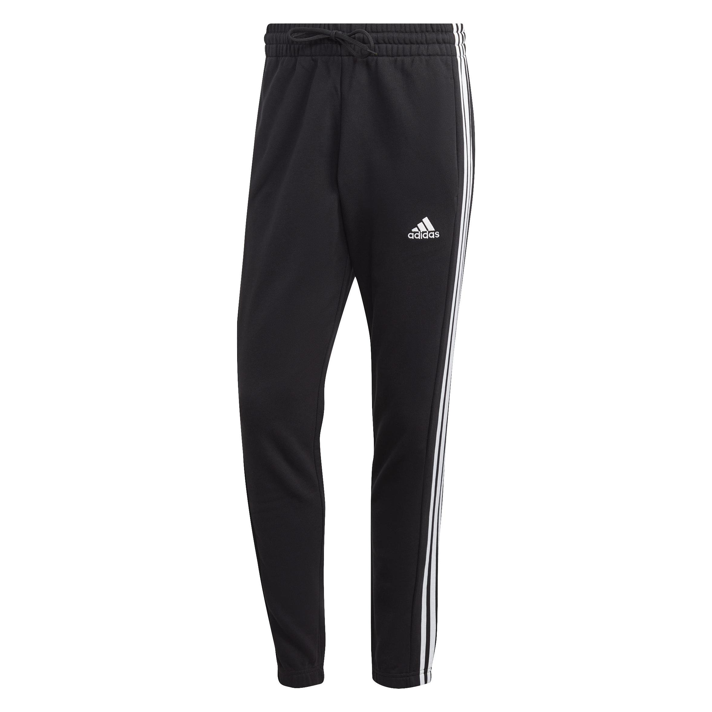 Adidas 3-Stripes Essentials, Jogginghose, Schwarz-Weiss, S, Mann (S) (IC0050)