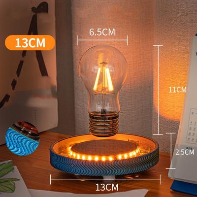 Evergreen Home Goods Magnetic Levitating Bulb, Saturn Moon Lamp, Unique Gift, Creative Home And Office Decoration bulb