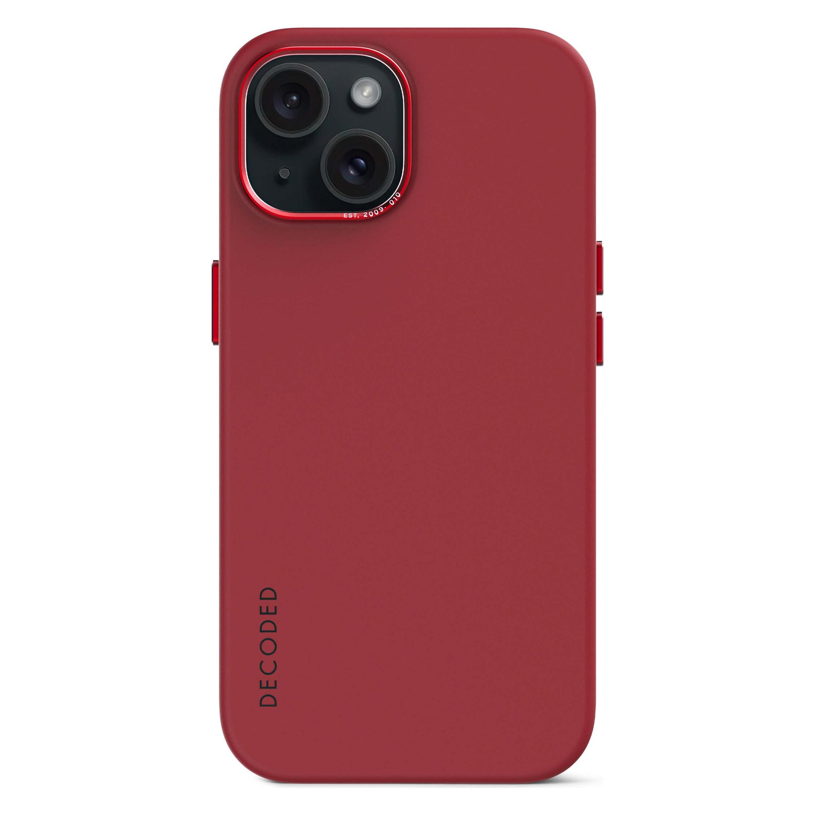 Decoded Antimikrobiell, Silikon Series (Apple iPhone 15 Plus) (D24IPO15PLBCS9AD)
