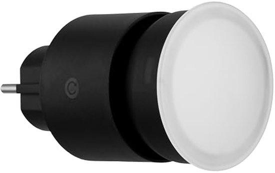 REV Stekkerlamp Stopcontact spot Werkplaats verlichting 4-traps dimbaar 10W 850lm Antraciet