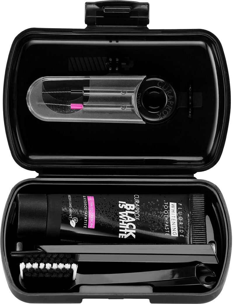 Curaprox Pack De Viaje Black Is White .