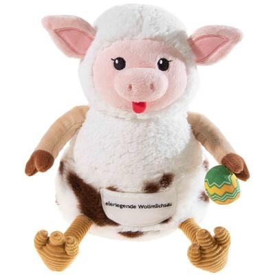 Heunec 755475 - CharakTier Eierlegende Wollmilchsau, Plüsch, 25cm