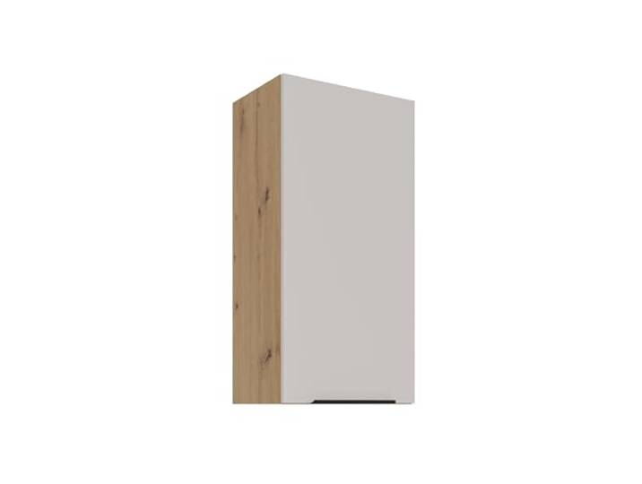 Kuechen-preisbombe Küchen Hängeschrank 45 cm Küche Solano Kaschmir beige matt + Eiche Artisan matt Küchenzeile Küchenblock Küche Einbauküche