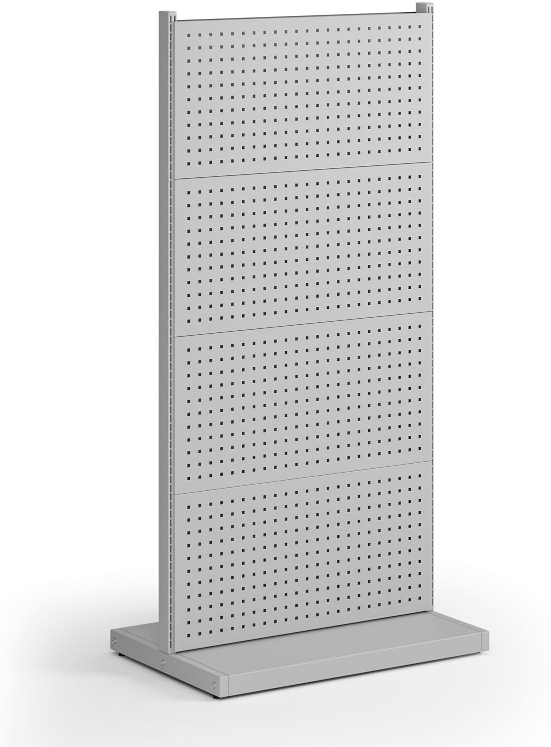 B2B Partner Perforierte Ständer, beidseitig, 8x Werkzeugpaneel, 960 x 640 x 1964 mm