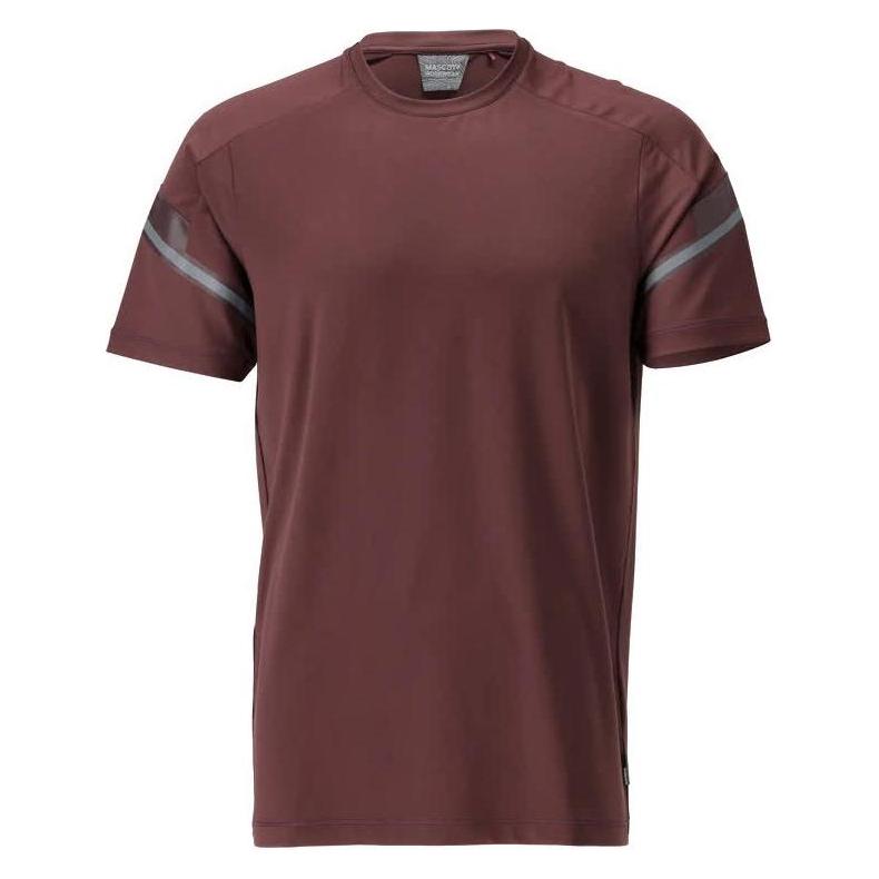 Mascot T-Shirt, moderne Passform bordeaux, Gr.3XL (3XL) (229309)