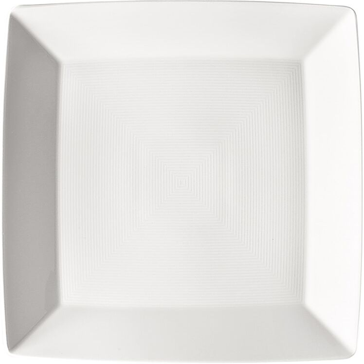 Thomas Fuente cuadrada Loft .  (27 cm) Blanco
