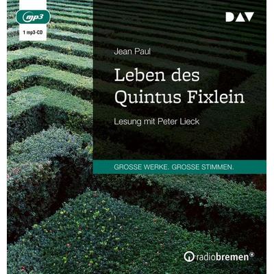 Leben des Quintus Fixlein - Jean Paul, Audio, 9783742425348