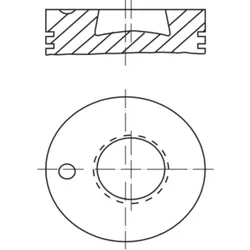 Kolben MAHLE 003 76 00