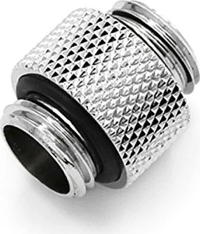 Barrow Adapter gerade G1/4 Zoll AG auf G1/4 Zoll AG, 10mm - silber