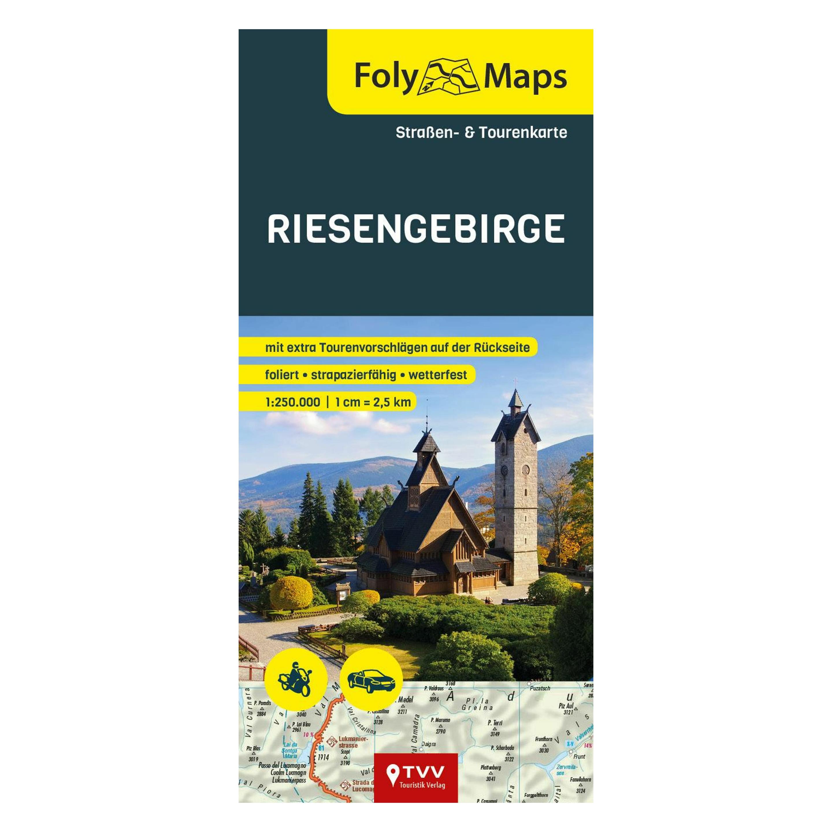 Various Publishers FolyMaps Riesengebirge 1:250 000 (40566926)