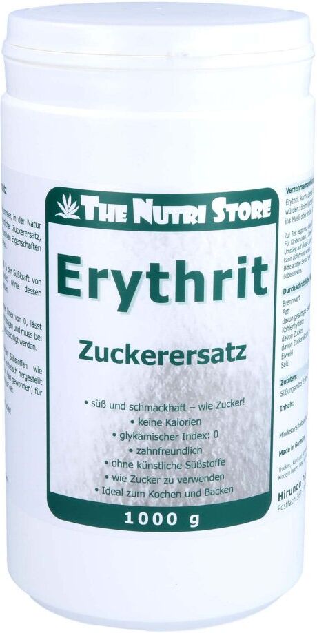 Erythrit Zuckerersatz Pulver