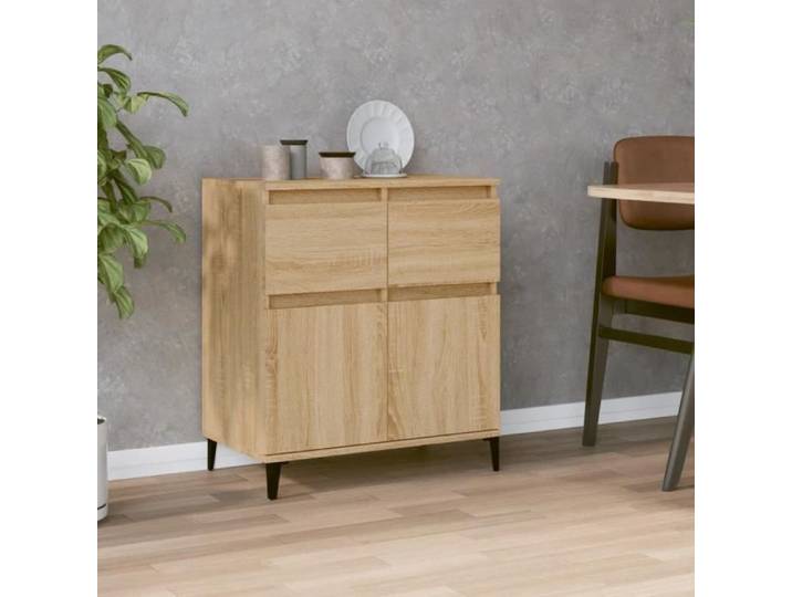 Buffet Chêne sonoma 60x35x70 cm Bois d'ingénierie 819687