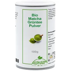 BIO MATCHA Grünteepulver Allpharm 100 g