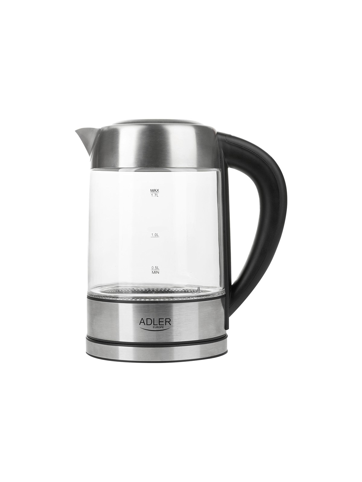 Adler Wasserkocher AD 1247 (2200W) 1.7l - 2200 W - Transparent - 2200 W