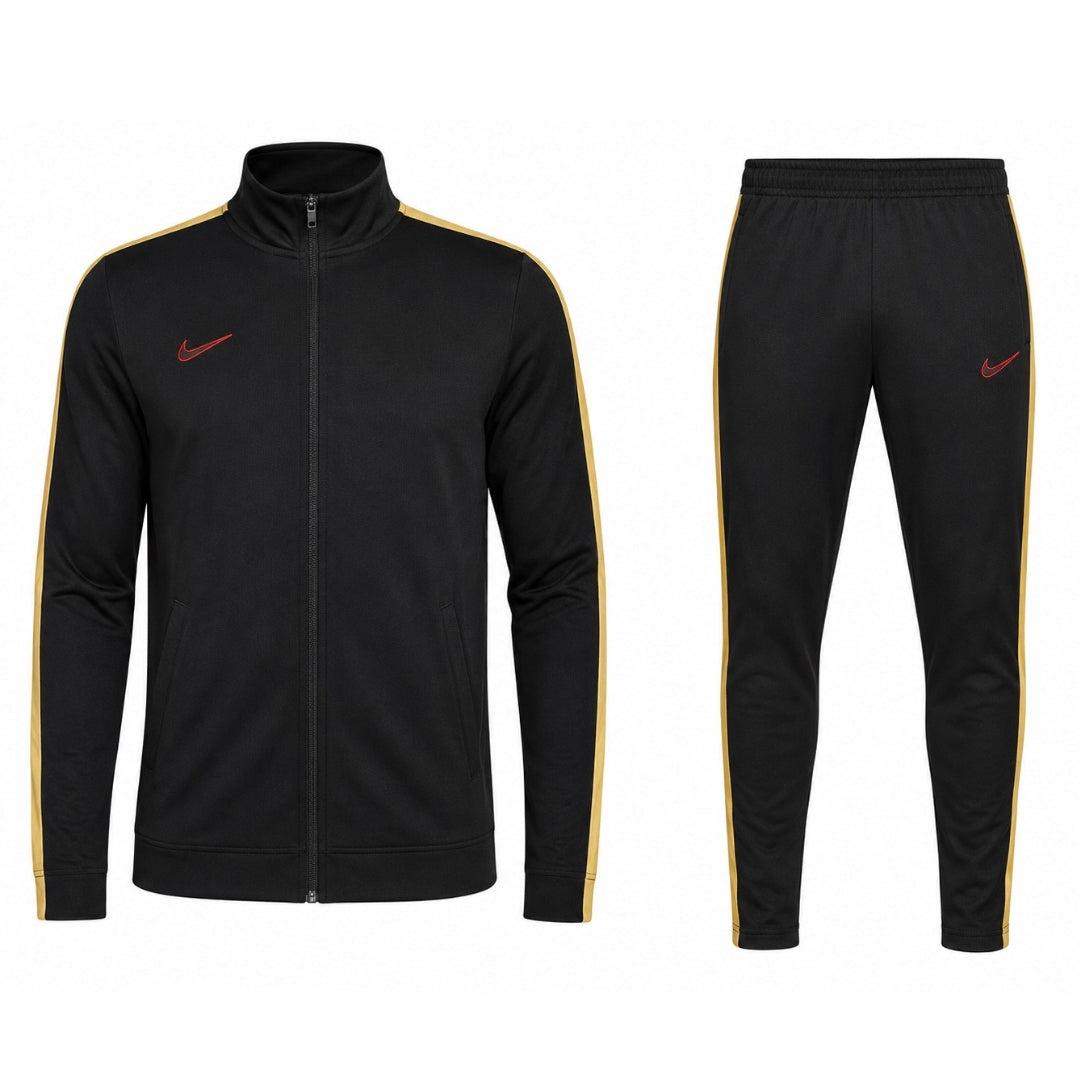 Nike Academy Fußball-trainingsanzug Dri-fit Glänzend Schwarz