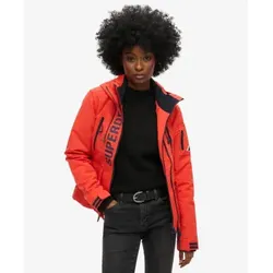 Superdry für Damen. W5011153A Ultimate SD-Windcheater Jacke orange (XS), Lässig, Polyester, Langarm