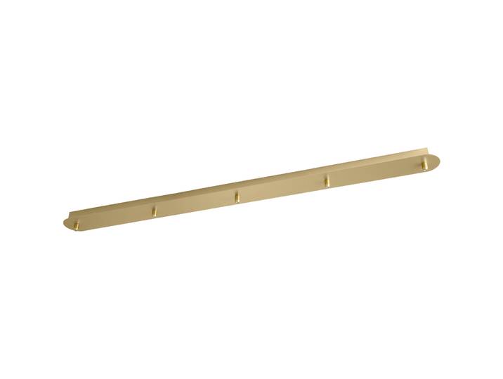 Giberti Luce Desinger-Baldachin Rosone Metall gold B: 110 cm, 5-flammig - Baldachin