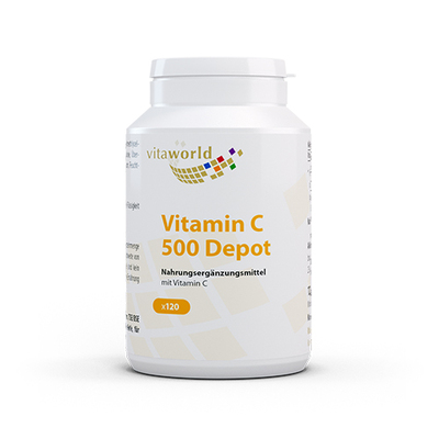Vita World GmbH VITAMIN C 500 depot Kapseln 120 St 09771549