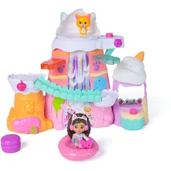 Gabby’s Dollhouse: Der Film – Zuckerguss-Gebirge Spielset, 12-teiliges Spielset mit Gabby Figur, Leopold &