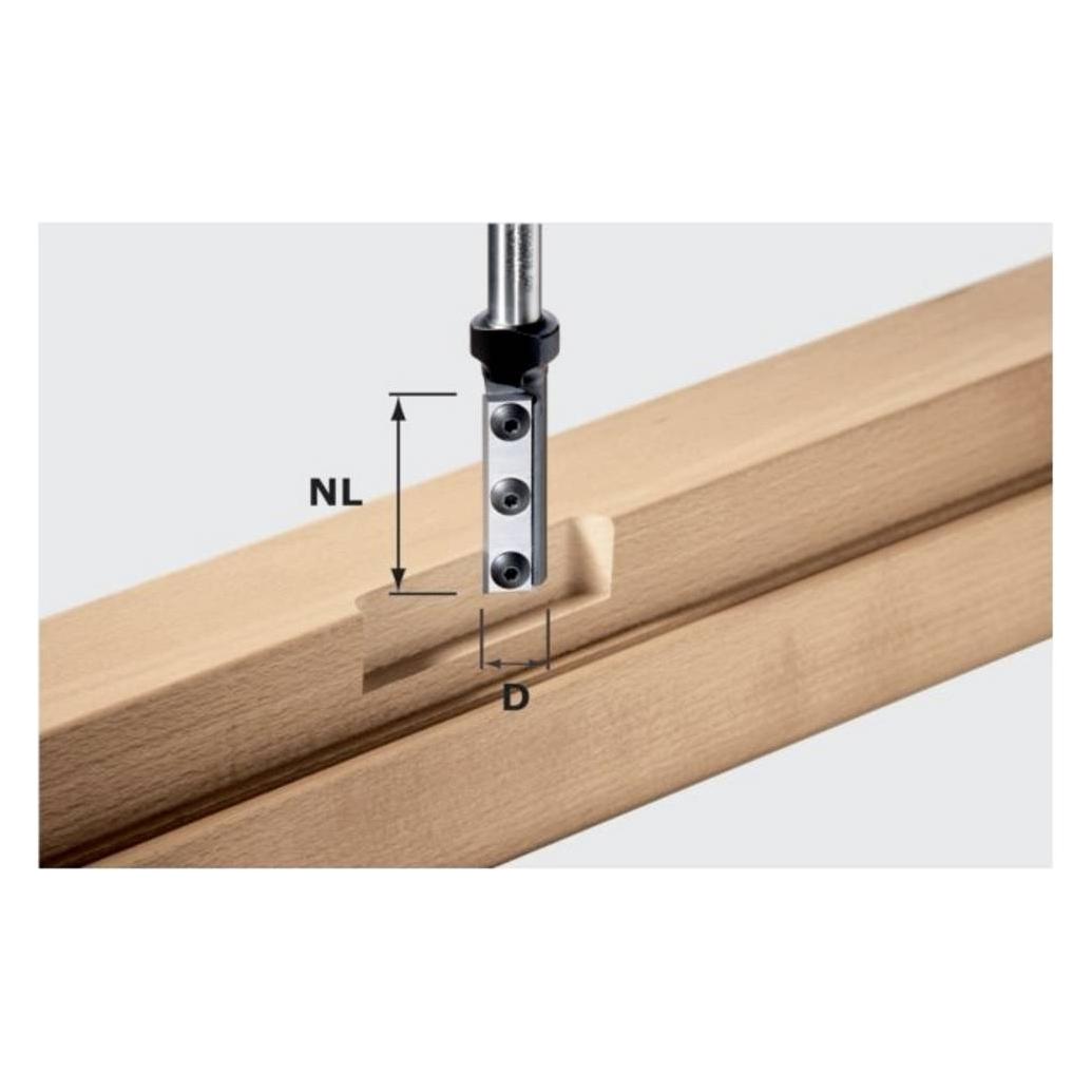 Festool Nutfräser-Wendeplatten HW S12 D16/50 WP (497454)